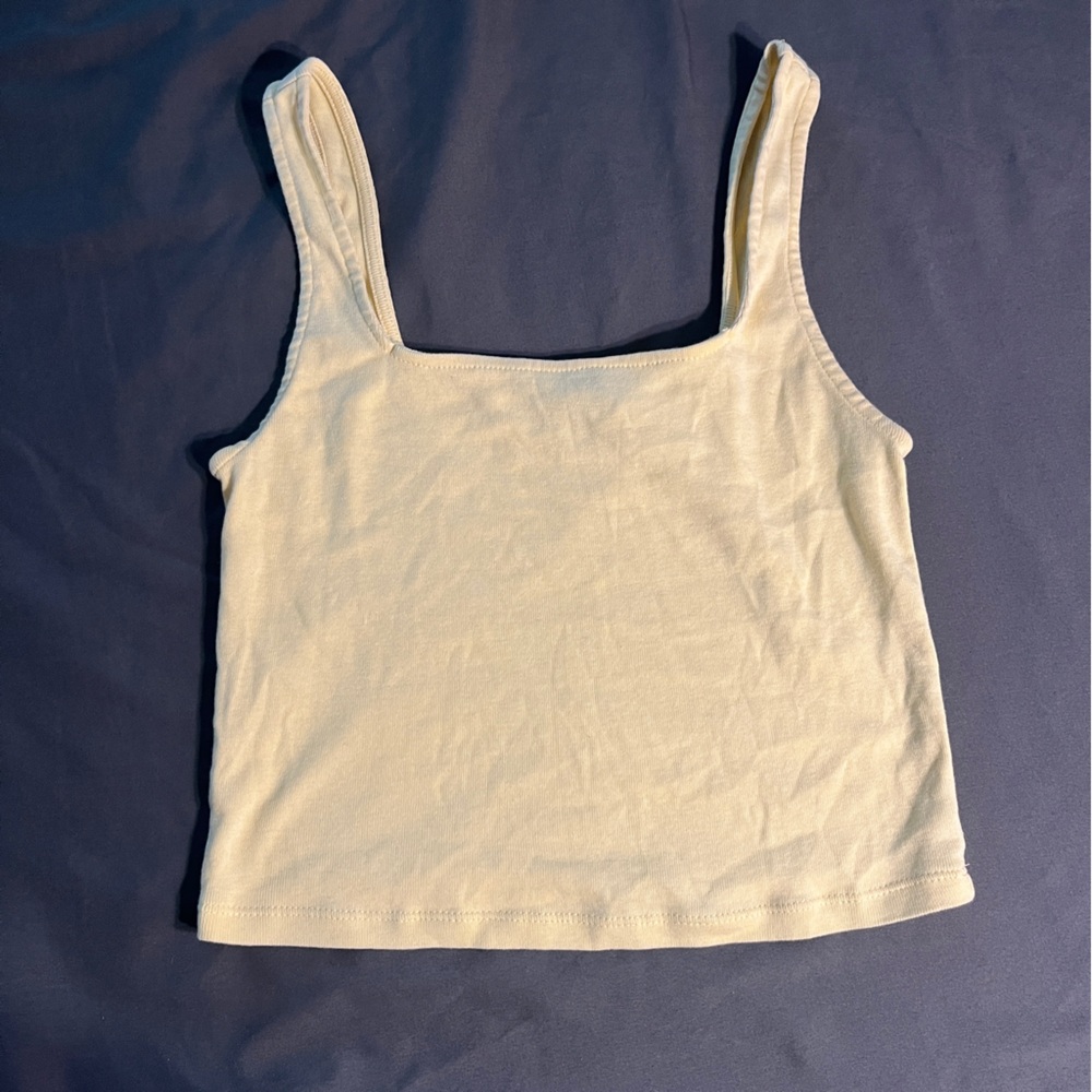 Forever 21 Light Yellow Tee